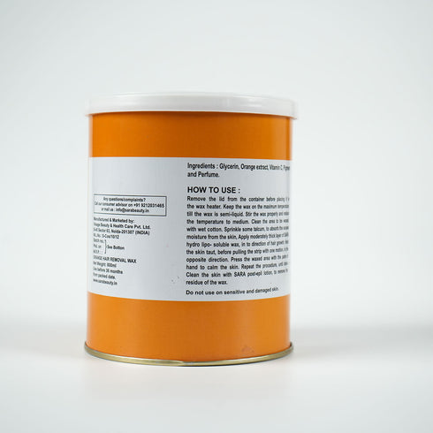 GREEN APPLE WAX (TIN WAX)  + ORANGE WAX (TIN WAX)